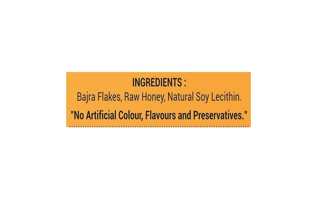 True Elements Bajra Flakes with Honey    Plastic Jar  650 grams